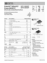 DataSheet IXFC36N50P pdf